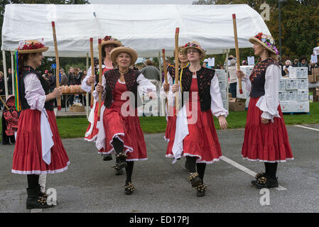 Morris Dancers # 12, Vancouver, British Columbia, Canada Banque D'Images