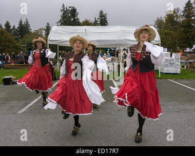 Morris Dancers # 6, Vancouver, British Columbia, Canada Banque D'Images