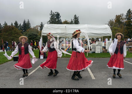 Morris Dancers # 7, Vancouver, British Columbia, Canada Banque D'Images