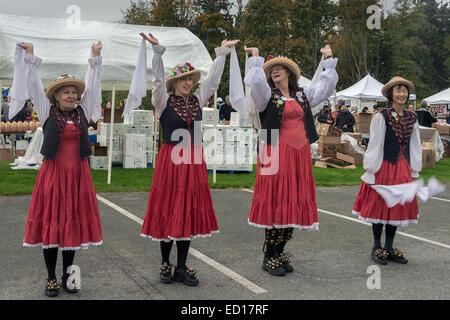 Morris Dancers # 8, Vancouver, British Columbia, Canada Banque D'Images