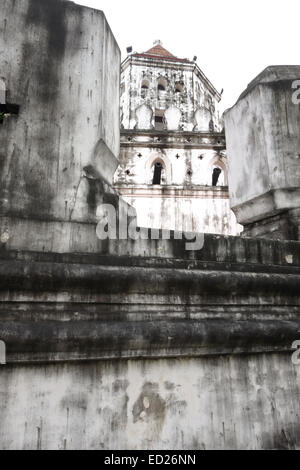 Phra Sumen, fort, XVIIIe siècle, district de Phra Nakhon, Bangkok, Thaïlande, Asie du Sud-est. Banque D'Images