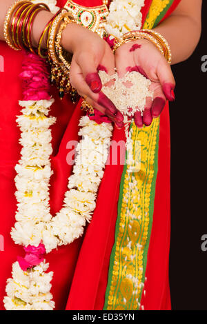 2 Bengali époux couples Mariage Banque D'Images