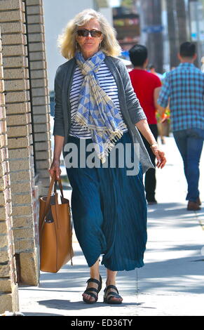 Blythe Danner boutiques le long du boulevard Abbot Kinney dans Venice, Californie comprend : Blythe Danner Où : Venice, California, United States Quand : 21 Juin 2014 Banque D'Images