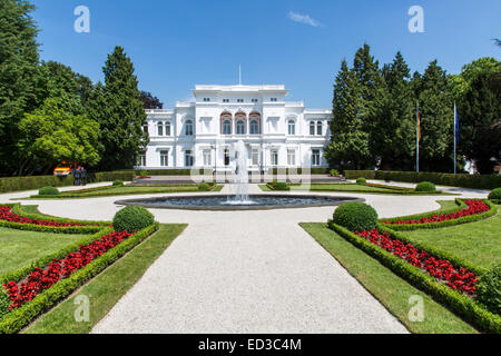 La Villa Hammerschmidt à Bonn depuis 1950 et résidence officielle du président allemand, depuis 1994, résidence secondaire Banque D'Images