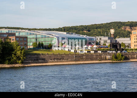 Grand Hotel Quisisana Hôtel sur le Rhin,) Bonn-Oberkassel Banque D'Images