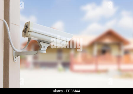 Protéger vos biens avec des caméras de vidéosurveillance Banque D'Images