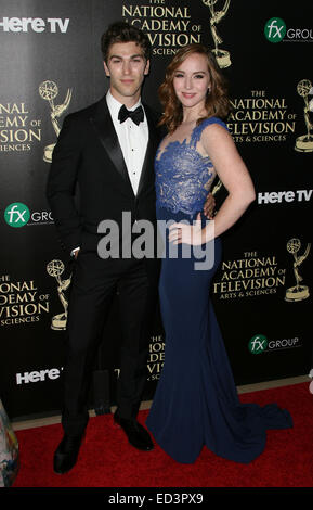 Daytime Emmy Awards 2014 - Arrivées tenue au Beverly Hilton Hotel comprend : Camryn Grimes Où : Los Angeles, California, United States Quand : 22 Juin 2014 Banque D'Images