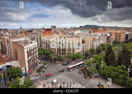 Ville de Barcelone en Catalogne, Espagne. Banque D'Images