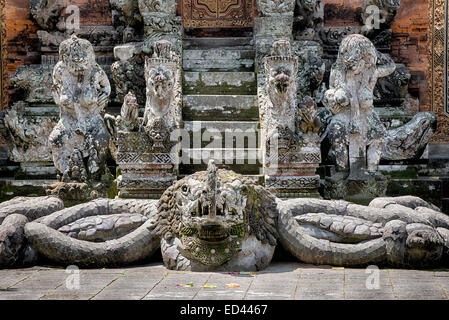 Temple de Pura Dalem Agung Padangtegal, Sacred Monkey Forest, Ubud, Bali, Indonésie Banque D'Images