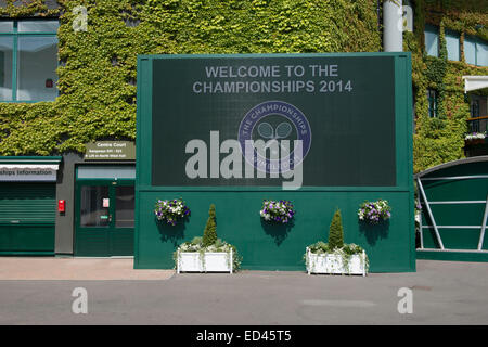 21.06.2014. Le Wimbledon Tennis Championships 2014 tenue à l'All England Lawn Tennis et croquet Club, Londres, Angleterre, Royaume-Uni. Banque D'Images