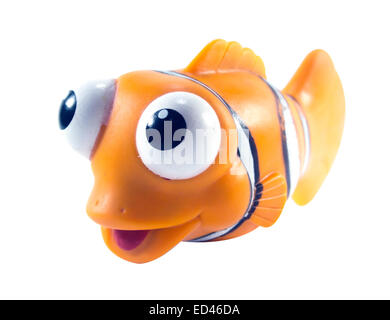 Amman, Jordanie - 1 novembre, 2014 : cartoon character toy poisson Marlin de trouver Nemo film de Disney Pixar Animation Studio. Banque D'Images