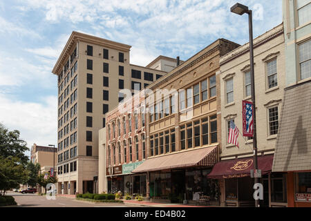 Façades anciennes et les bâtiments de Paducah, Kentucky, USA Banque D'Images