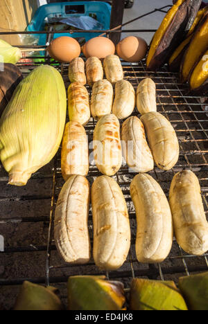 Des grillades de style en Thaïlande. Banque D'Images