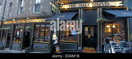 Pano du malt Shovel, Taylor Walker pub de la vieille ville d'Édimbourg, Écosse, Royaume-Uni Banque D'Images