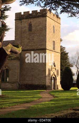 Shobdon Herefordshire UK l'église de St Jean l'Évangéliste Banque D'Images