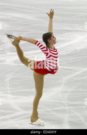 Barcelone, Espagne. Dec 11, 2014. ISU Grand Prix of Figure Skating Final 2014. Julia Lipnitskaia picture show (RUS) au cours de l'Action © programme court dames Plus Sport/Alamy Live News Banque D'Images