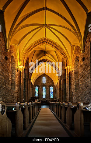 La Cathédrale de Dornoch, en Écosse. Madonna était une fois mariés ici. Banque D'Images