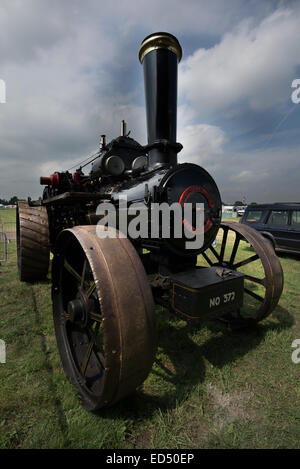 Un moteur de traction à vapeur comme vu à Pickering, North Yorkshire Rally à vapeur Banque D'Images