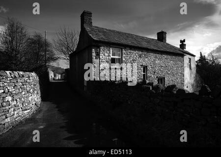 Une voie à Reeth dans Swaledale dans le Yorkshire Dales National Park, North Yorkshire Banque D'Images