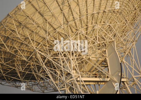 La station de radioastronomie radiotélescope : Medicina en Italie, une partie de l'interférométrie à très longue base OVNI extraterrestre SETI Réseau Banque D'Images