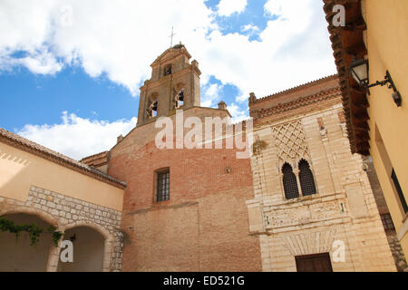 Real Monasterio de Santa Clara de Tordesillas ou couvent de Santa Clara à Tordesillas, Valladolid province, Espagne. Banque D'Images