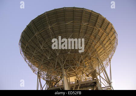 La station de radioastronomie radiotélescope : Medicina en Italie, une partie de l'interférométrie à très longue base OVNI extraterrestre SETI Réseau Banque D'Images