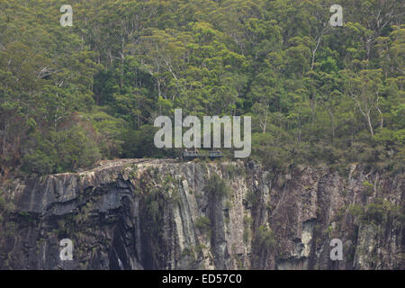 Une photographie de Minyon Falls près de Byron Bay en Australie. La cascade est une attraction touristique populaire. Banque D'Images