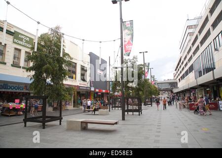 Crown Street Mall, Wollongong. Banque D'Images