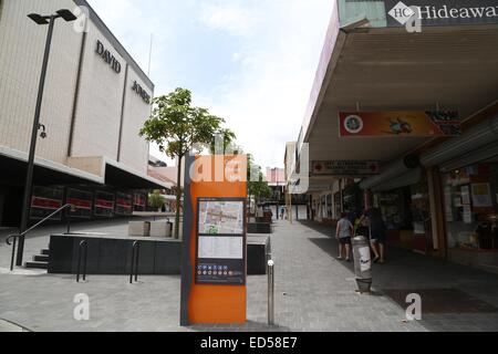 Crown Street Mall, Wollongong. Banque D'Images