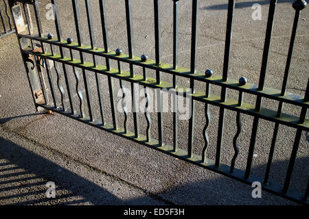 Portes de jardins, Jephson Leamington Spa, Royaume-Uni Banque D'Images