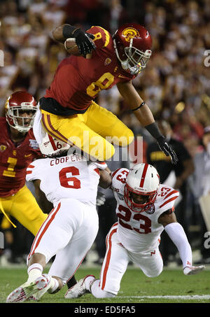 San Diego, CA, c.-à-d. USA. Dec 27, 2014. Le 27 décembre 2014 : Nebraska Cornhuskers et USC Trojans, Qualcomm Stadium de San Diego, CA. © Peter B-House Renner and Co/ZUMA/ZUMAPRESS.com/Alamy fil Live News Banque D'Images