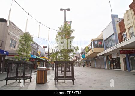 Crown Street Mall, Wollongong. Banque D'Images