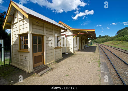 Robertson gare ferroviaire patrimoniale, New South Wales, Australie Banque D'Images