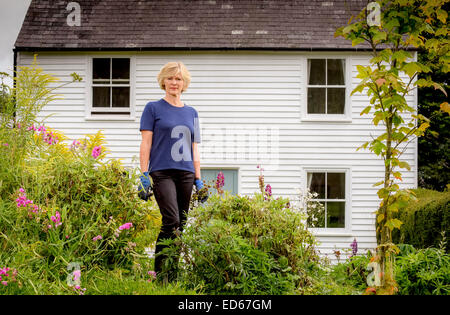 L'actrice Clare Holman à Rye, East Sussex, UK Banque D'Images