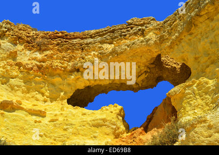 Vale do Olival Beach Rock formation Banque D'Images