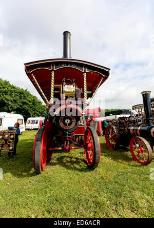 Un moteur à vapeur comme vu à Pickering, 2013 Ralley Vapeur Banque D'Images