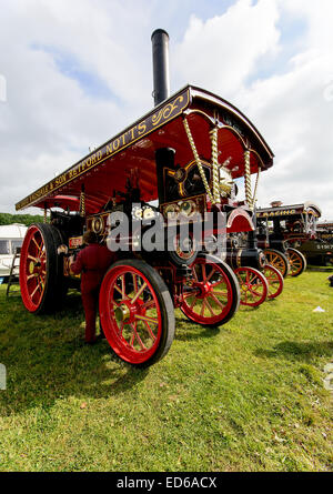 Un moteur à vapeur comme vu à Pickering, 2013 Ralley Vapeur Banque D'Images
