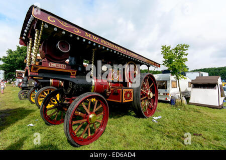 Un moteur à vapeur comme vu à Pickering, 2013 Ralley Vapeur Banque D'Images