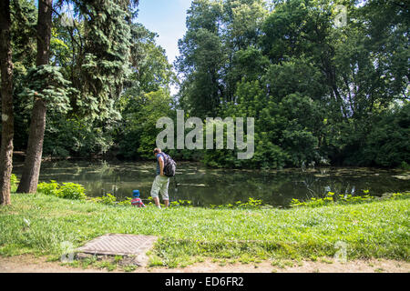 Park Banque D'Images