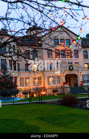 L'Alaska Pioneer Home est une maison de vie à Sitka dans l'état américain de l'Alaska. Banque D'Images