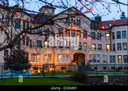 L'Alaska Pioneer Home est une maison de vie à Sitka dans l'état américain de l'Alaska. Banque D'Images