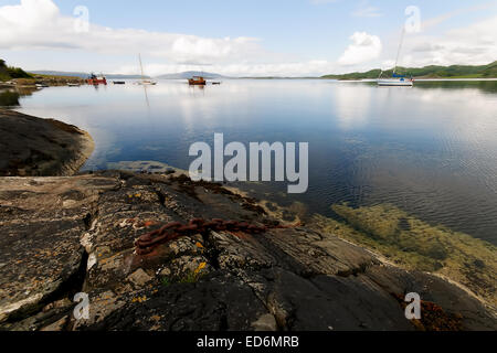 Crinan sur la côte ouest de l'Ecosse Banque D'Images