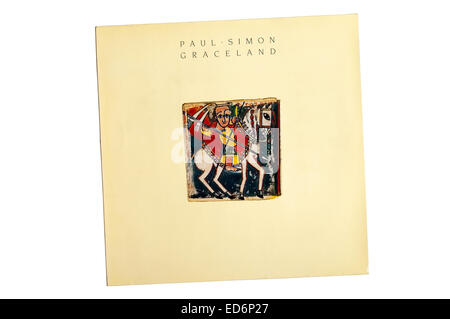 Graceland est le 7e album studio du musicien Paul Simon, sorti en 1986. Banque D'Images