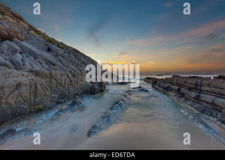 Plage de West Bay - Kangaroo Island Banque D'Images