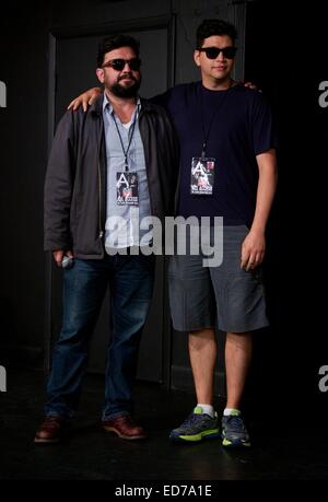 La 16e Del FERMER Improv Comedy Marathon Conférence de presse, présentée par l'Upright Citizens Brigade Theatre comprend : Guest Où : New York, New York, United States Quand : 27 Juin 2014 Banque D'Images