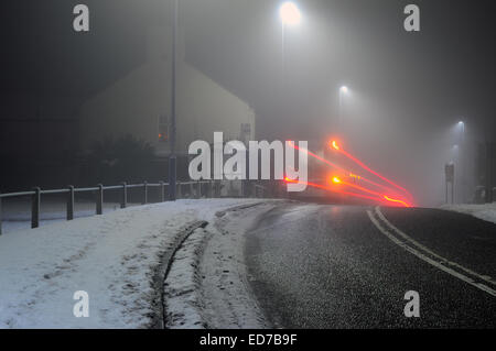 Selston, Dorset, UK. 31 Décembre, 2014. Du brouillard givrant et le gel pendant la nuit dans les East Midlands, les températures augmenteront plus tard aujourd'hui à temps pour les célébrations du Nouvel An . Credit : IFIMAGE/Alamy Live News Banque D'Images