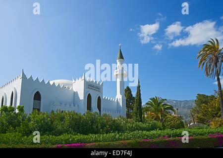 Abdul Aziz Al Saud mosquée, Marbella, Costa del Sol, Andalousie, Espagne Banque D'Images