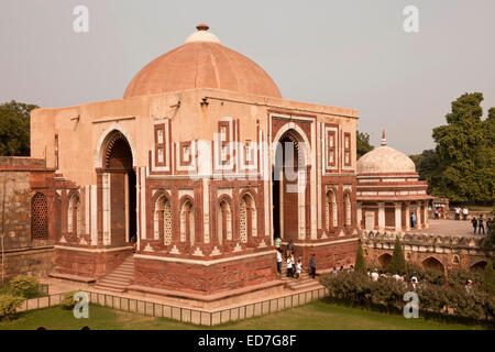 Alai Darwazar bâtiment d'accès dans le Qûtb Minâr ou Qutb Complexe Complexe, UNESCO World Heritage Site, Delhi, Inde Banque D'Images