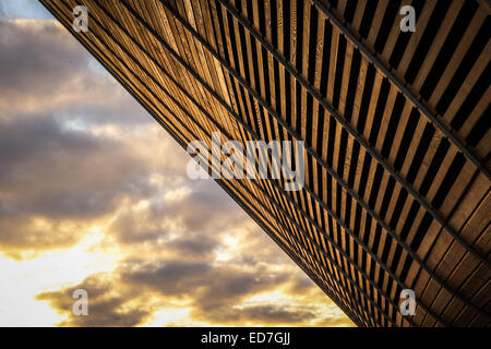 Le Vélodrome de Lee Valley au cours de la troisième journée de la Coupe du Monde de Cyclisme sur piste à la Lee Valley Velopark de Stratford, Londres. Décembre 7th, 2014. Robbie Stephenson / Images téléobjectif Banque D'Images