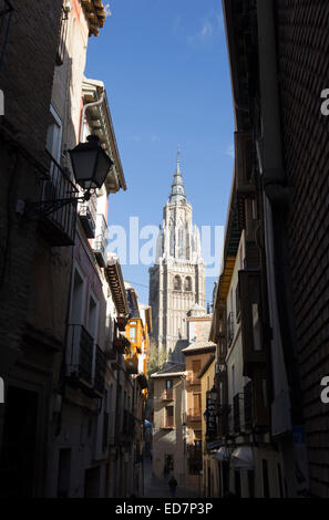 Tolède, Castille-la Manche, Espagne. Le Primate Cathédrale de Sainte Marie de Tolède. Banque D'Images